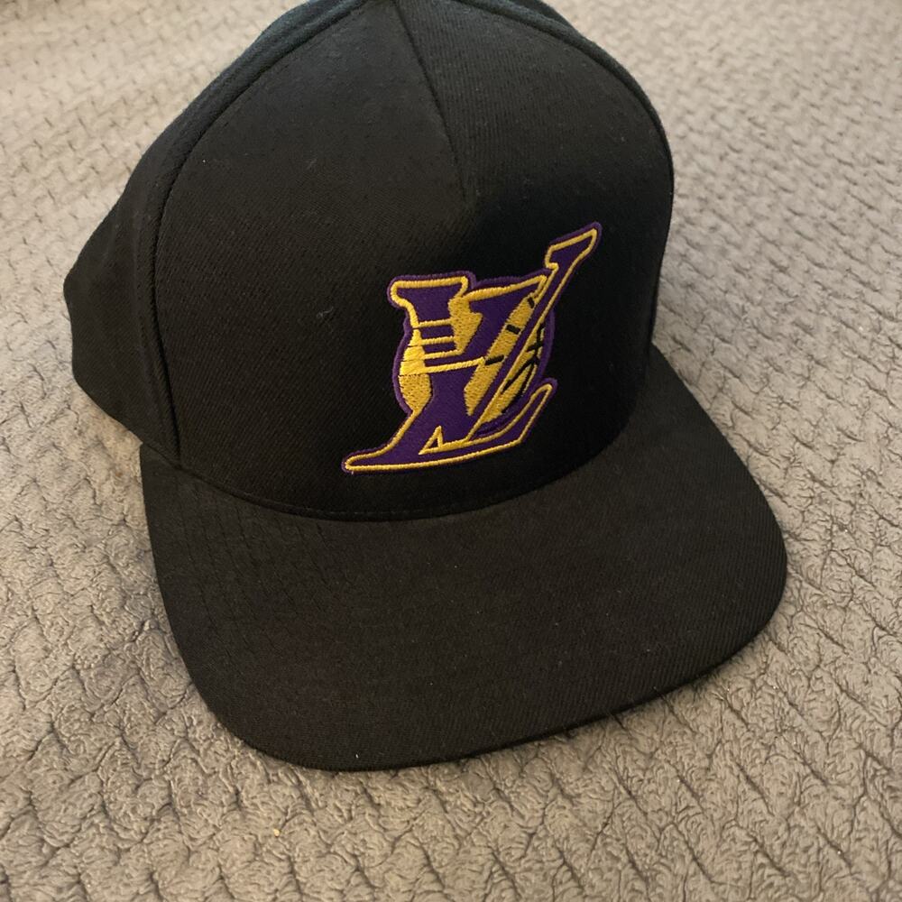 LV Basketball Football Purple Yellow Black “Partners In Crime LA” Rare